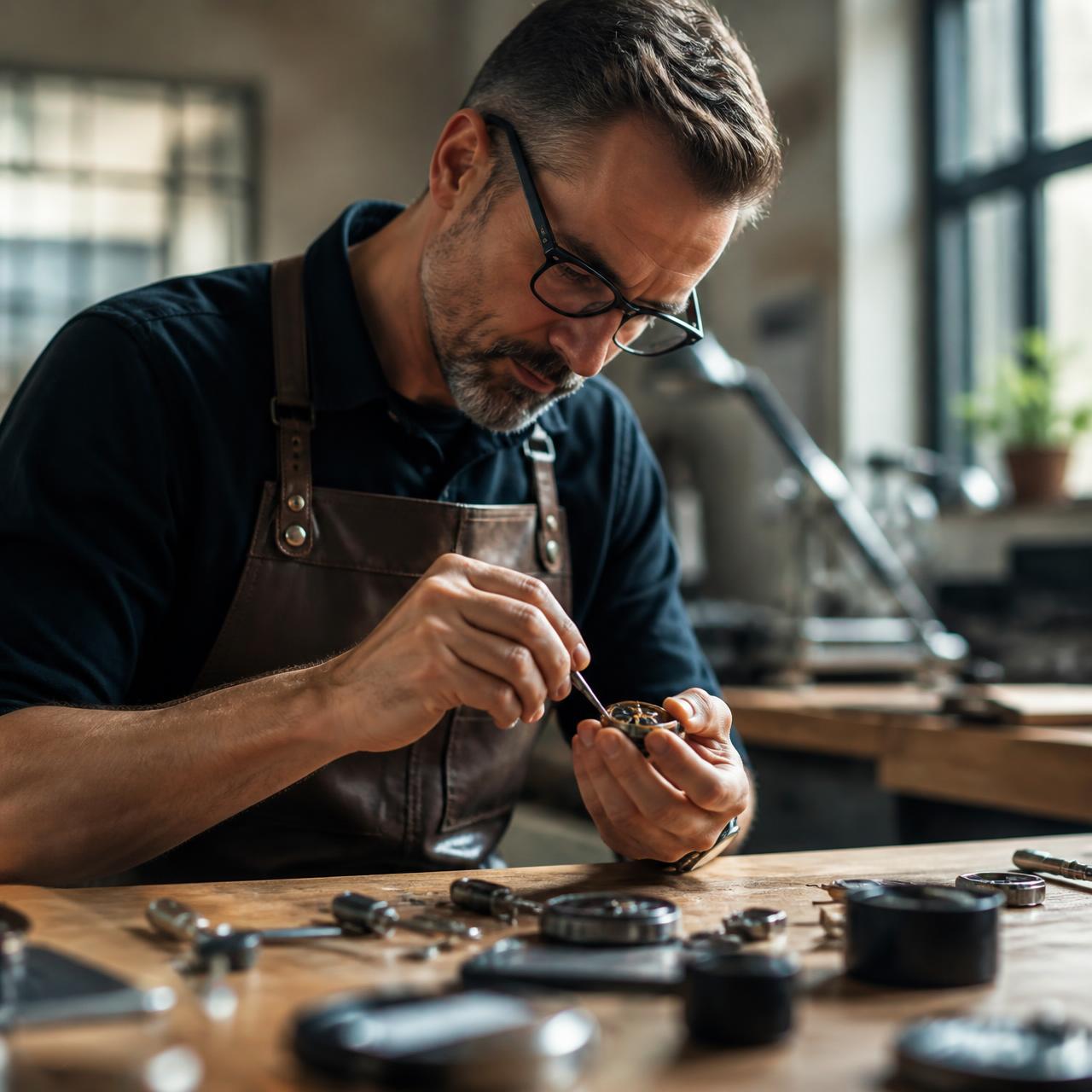 Artisan au travail